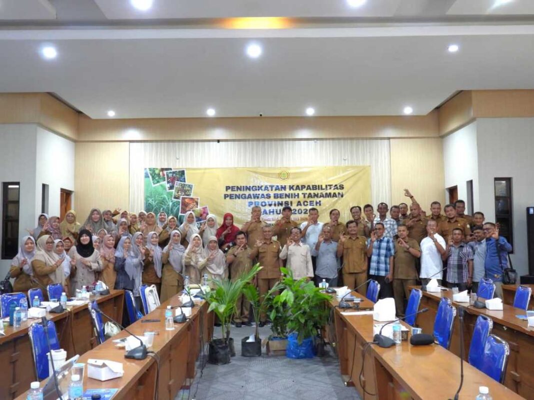 DISTANBUN ACEH LAKSANAKAN BIMTEK PENGAWAS BENIH TANAMAN